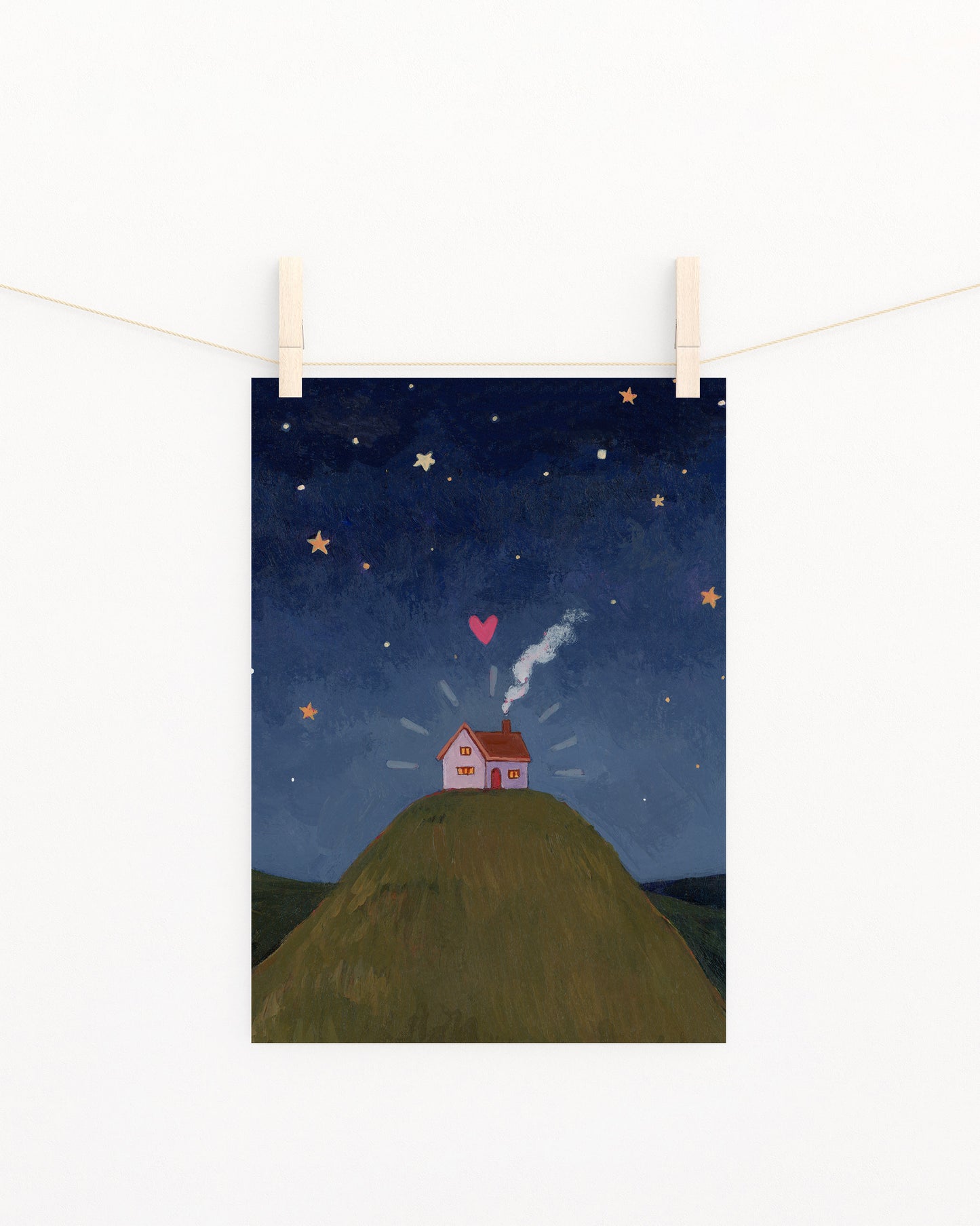 'A Home Is A Little Church' Print