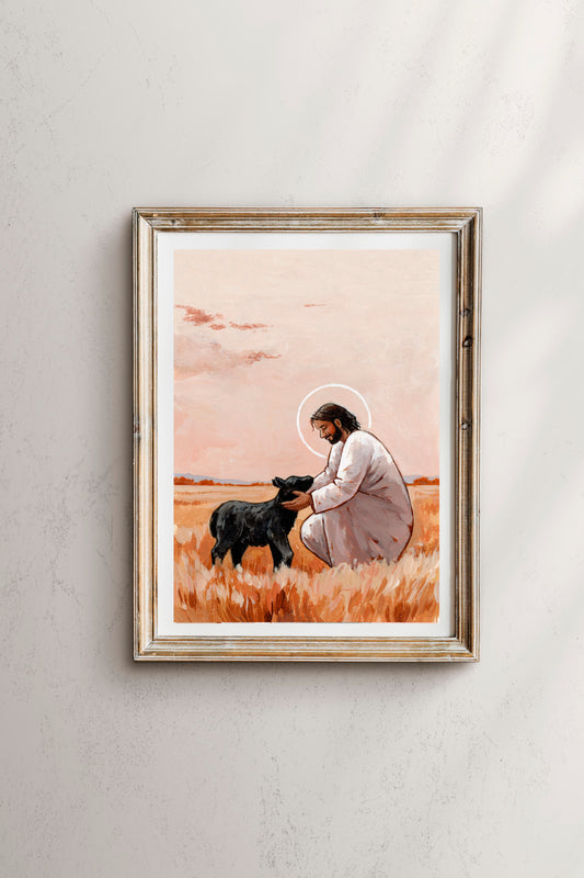 'I Have Found My Sheep' Print