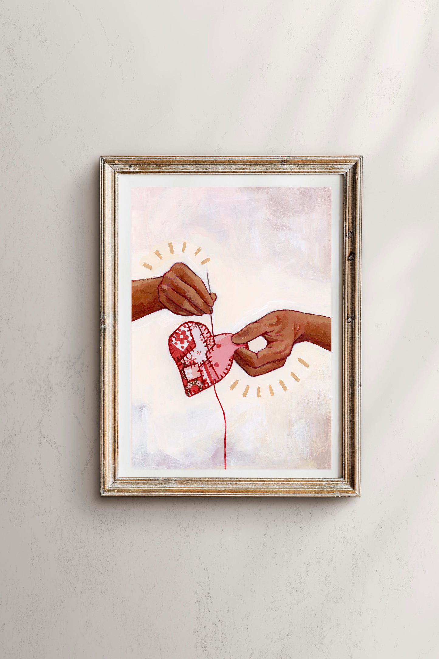 'Mending My Broken Heart' Print