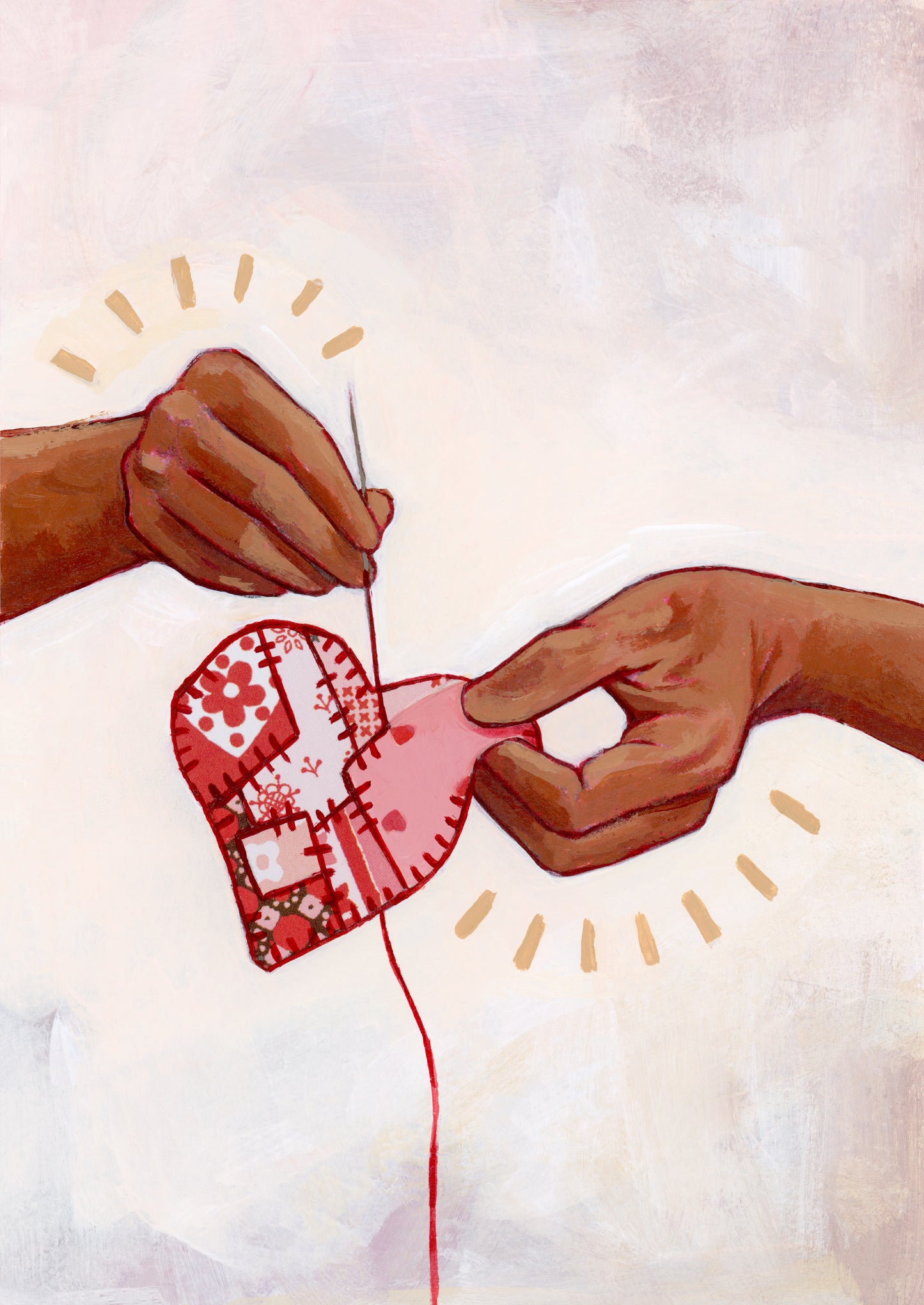 'Mending My Broken Heart' Print