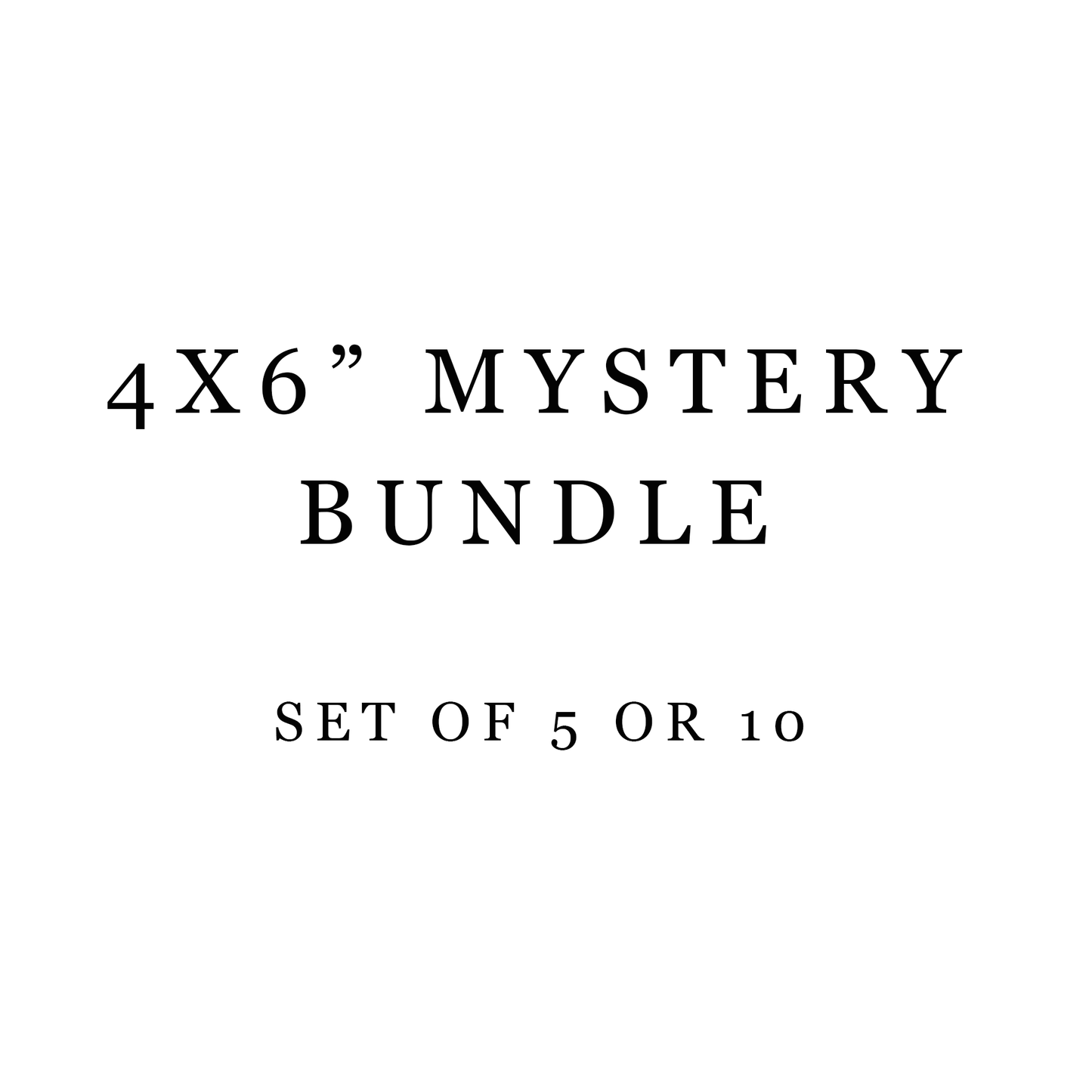 4x6" Religious Print Grab Bag (set of 10)
