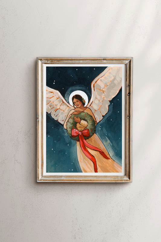 'The Angels Rejoiced' Print