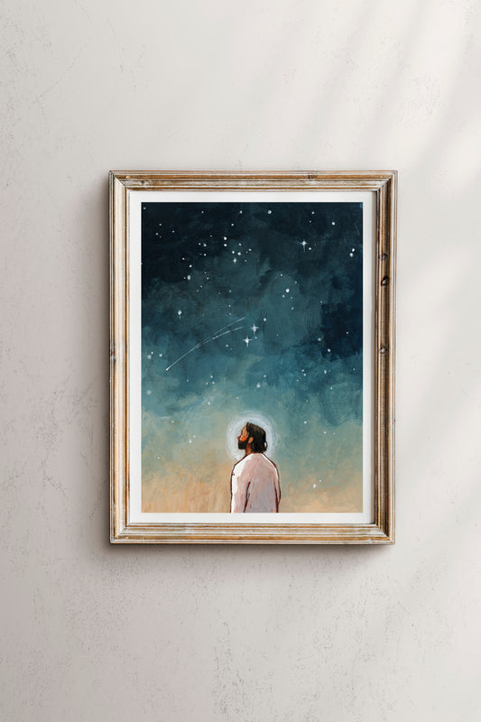 'Consider The Heavens' Print