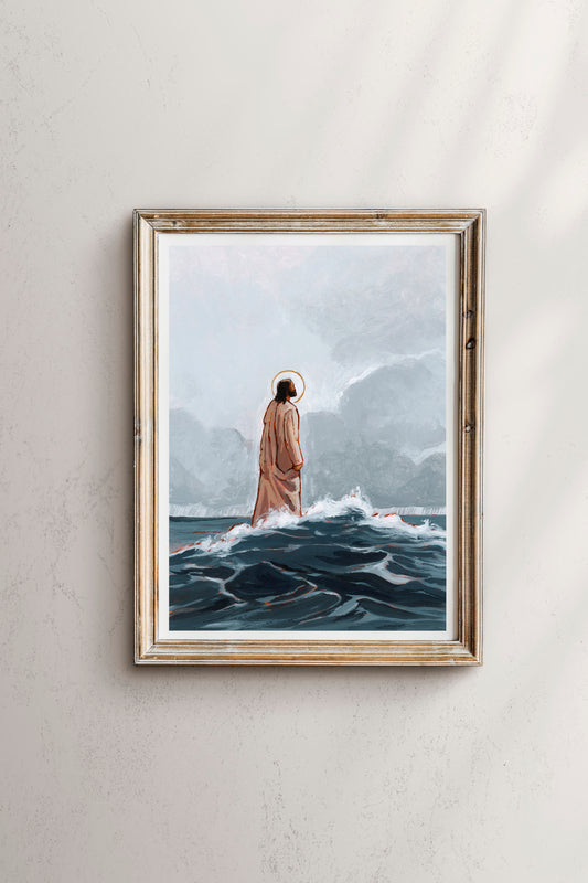 'In Oceans Deep' Print