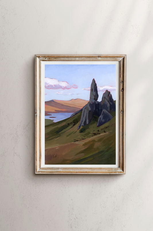 'The Old Man Of Storr' Print