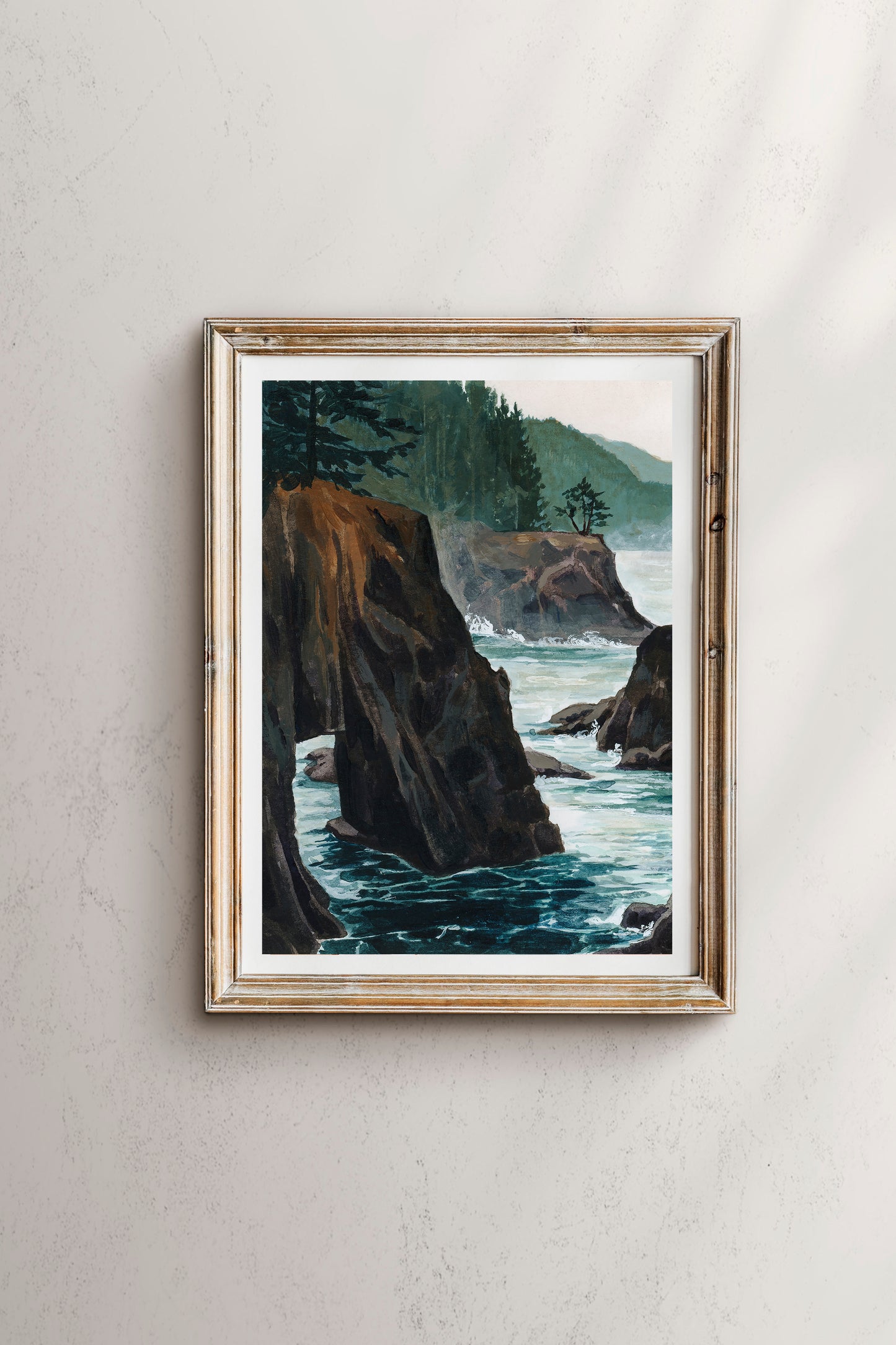 The Oregon Coast Print