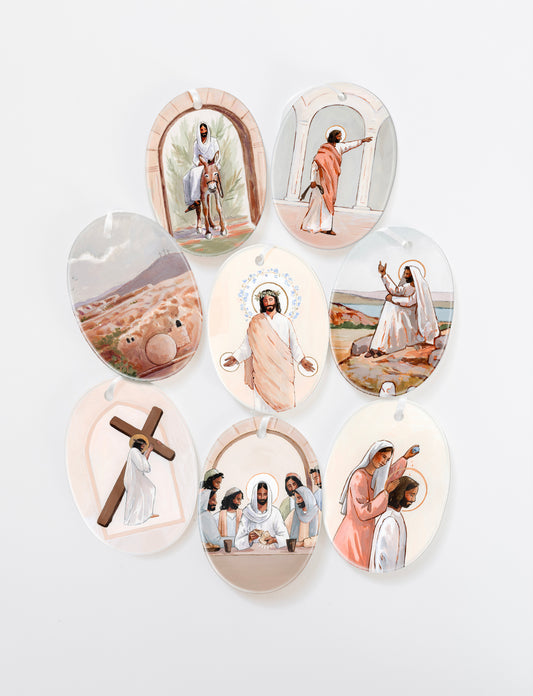 Holy Week Ornament Set (set of 8)