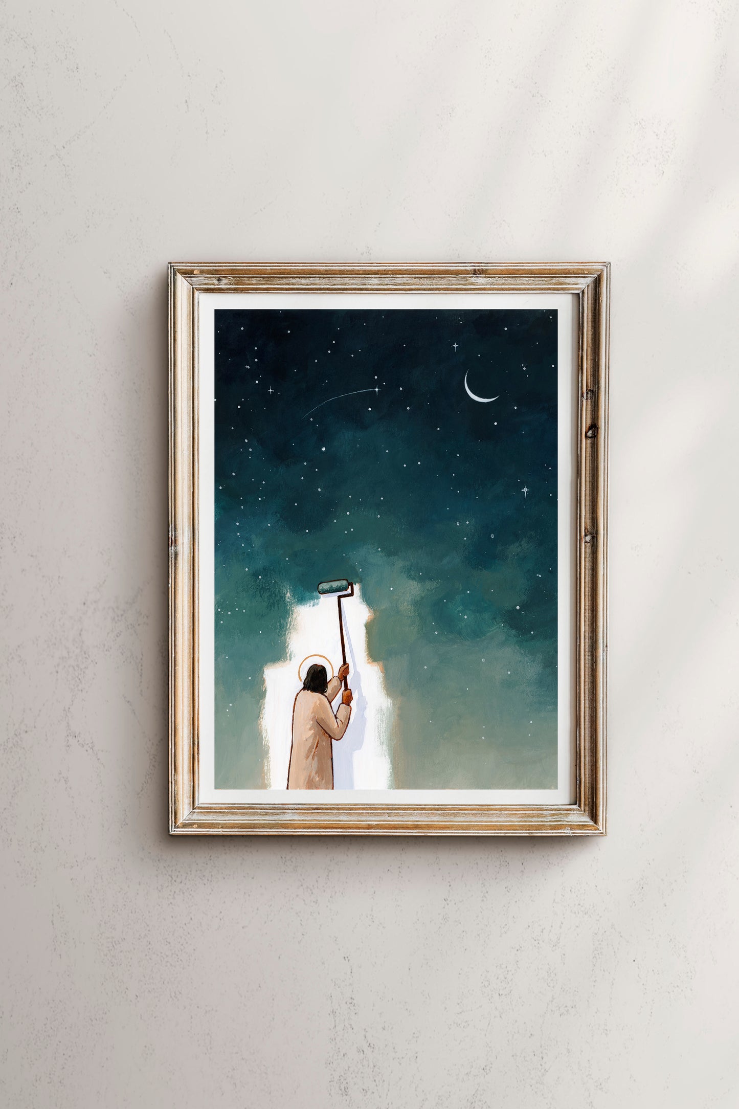 'He Who Paints The Heavens' Print