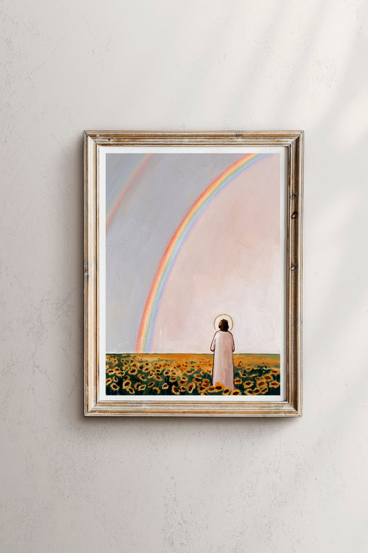 'After The Rain, Always A Rainbow' Print