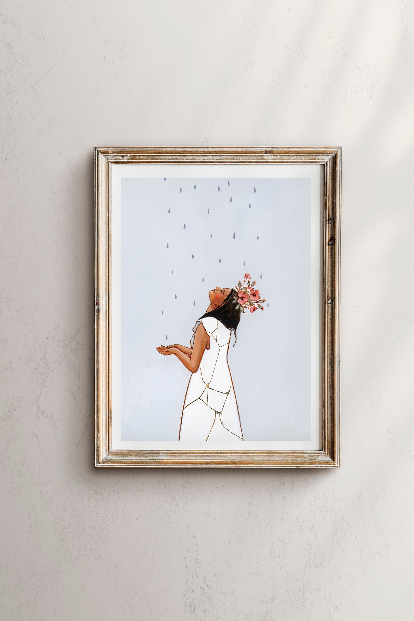 'She Learned To Love The Rain' Print