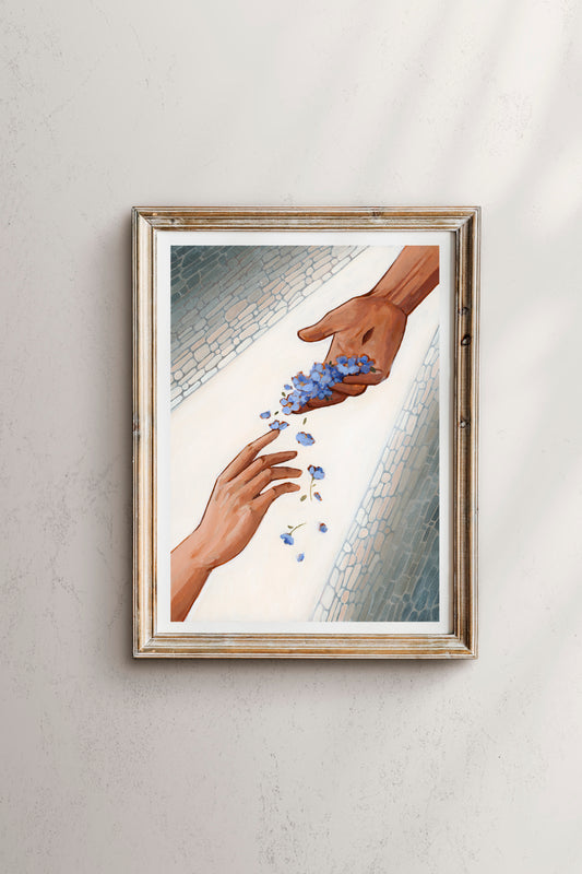 'Reaches My Reaching' Print
