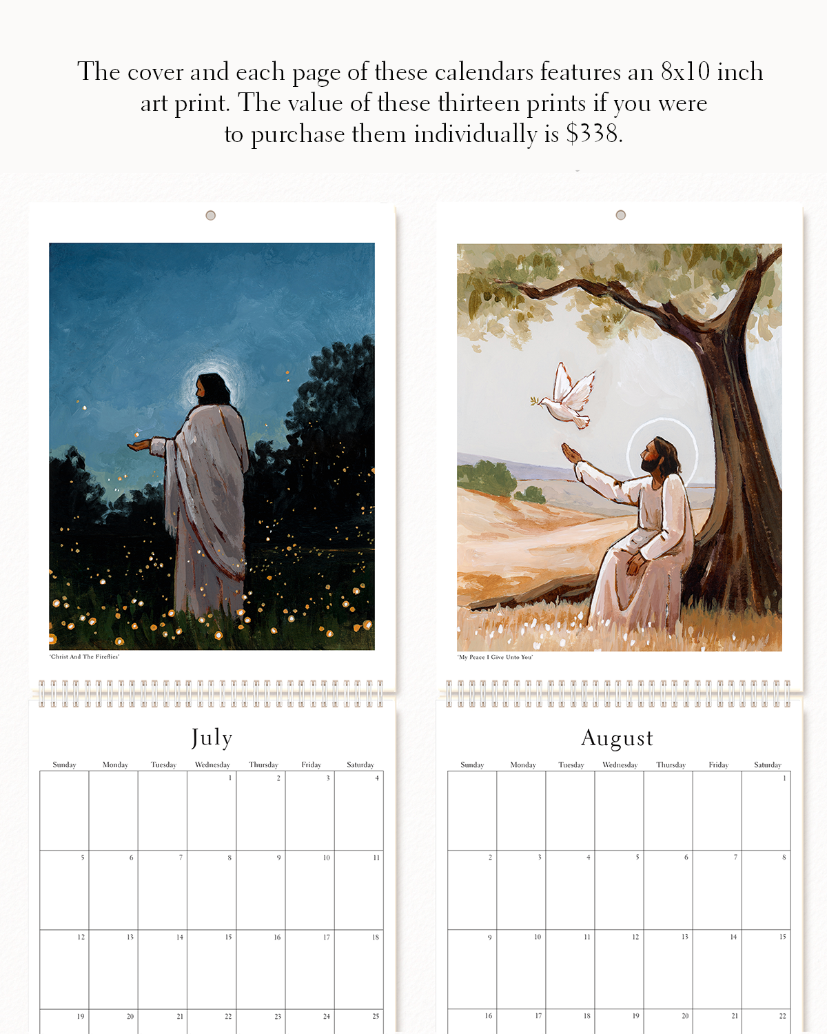 'How Great Thou Art' 2026 Religious Art Calendar