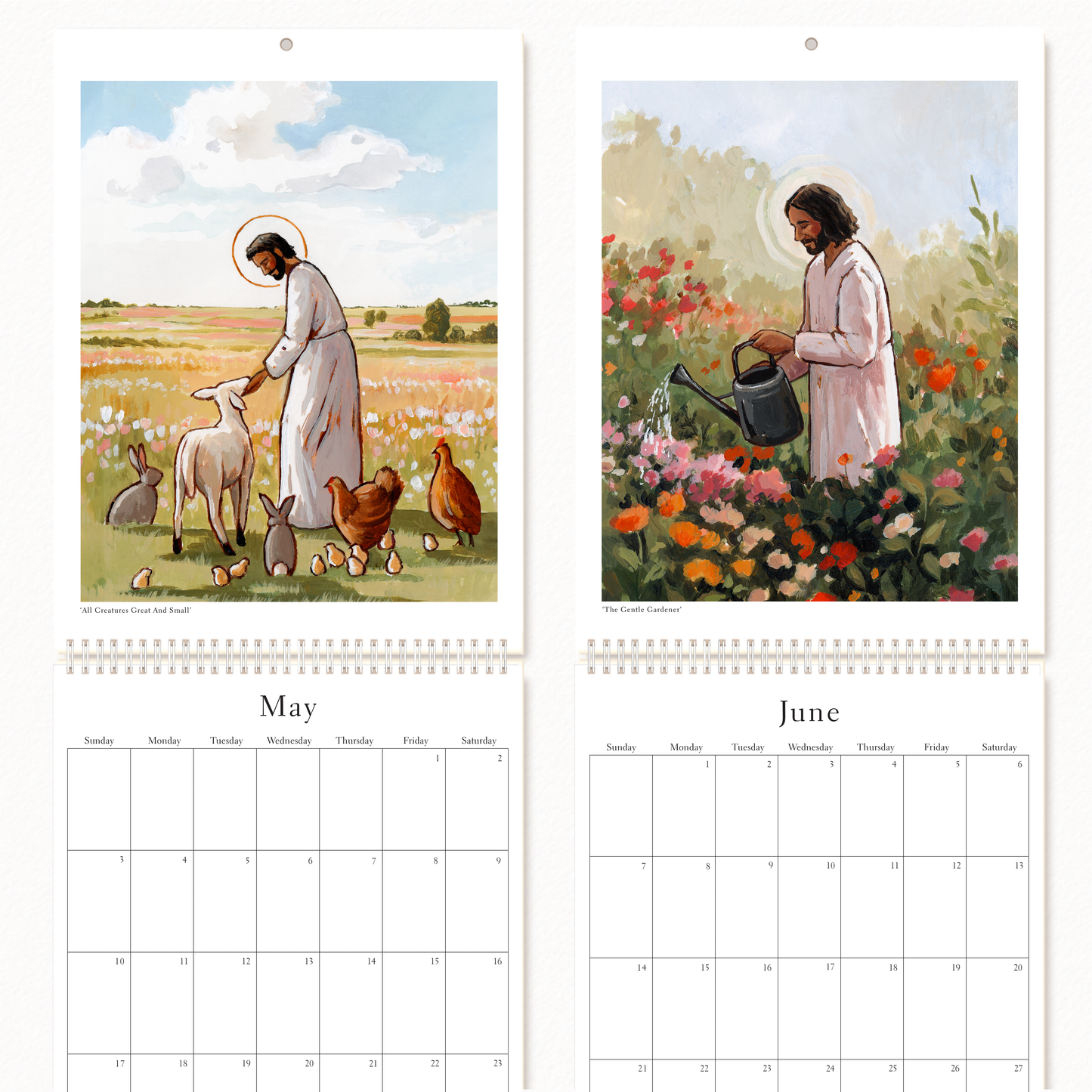 'How Great Thou Art' 2026 Religious Art Calendar