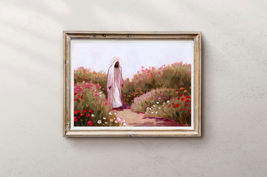 'The Resurrection And The Life' Print