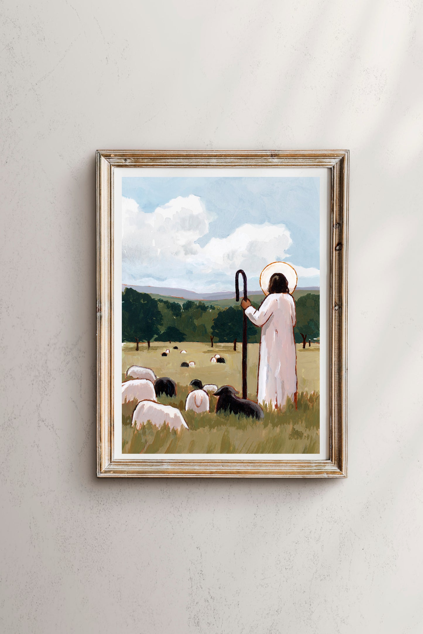 'The Good Shepherd In Summer' Print