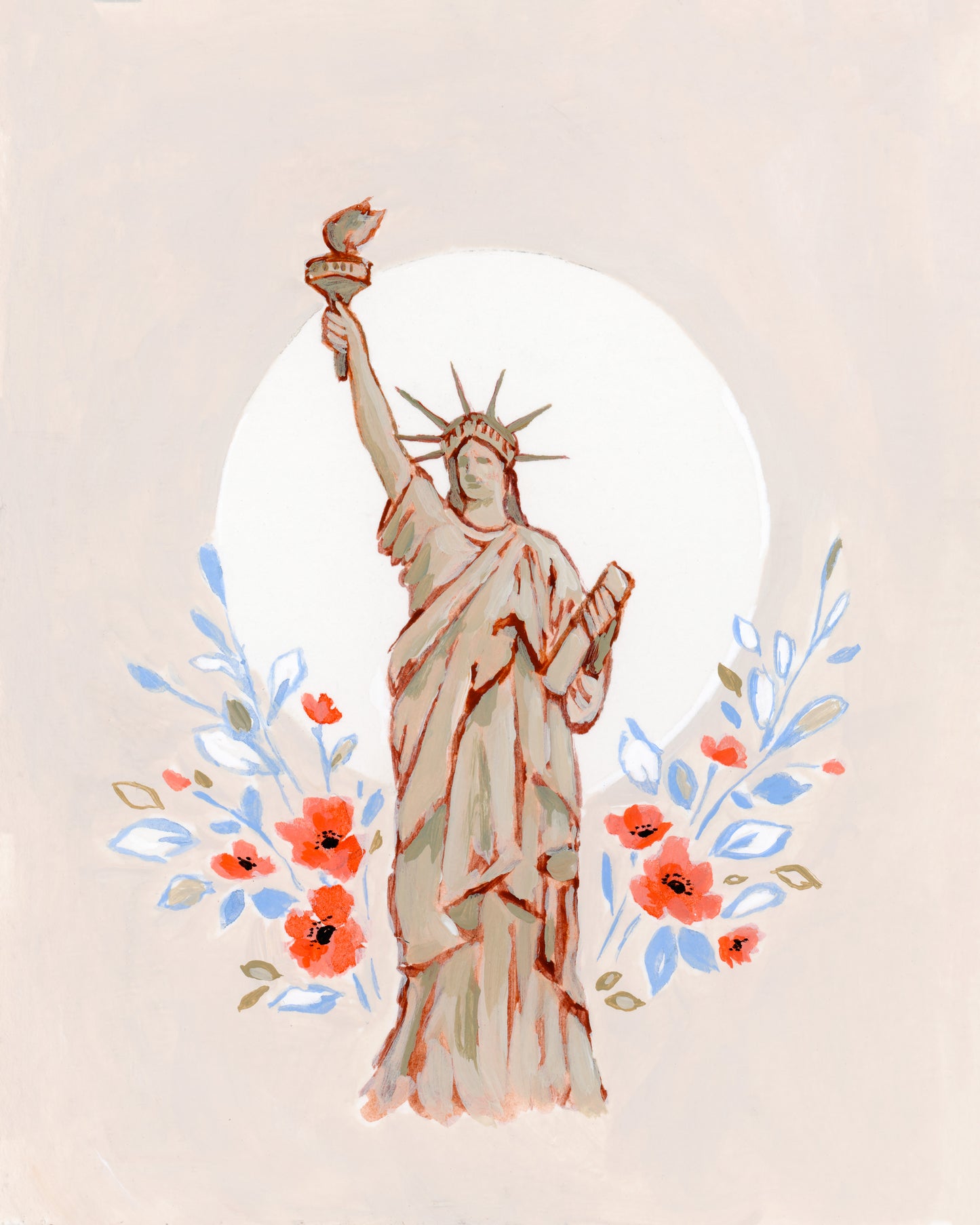 'Lady Liberty' Print