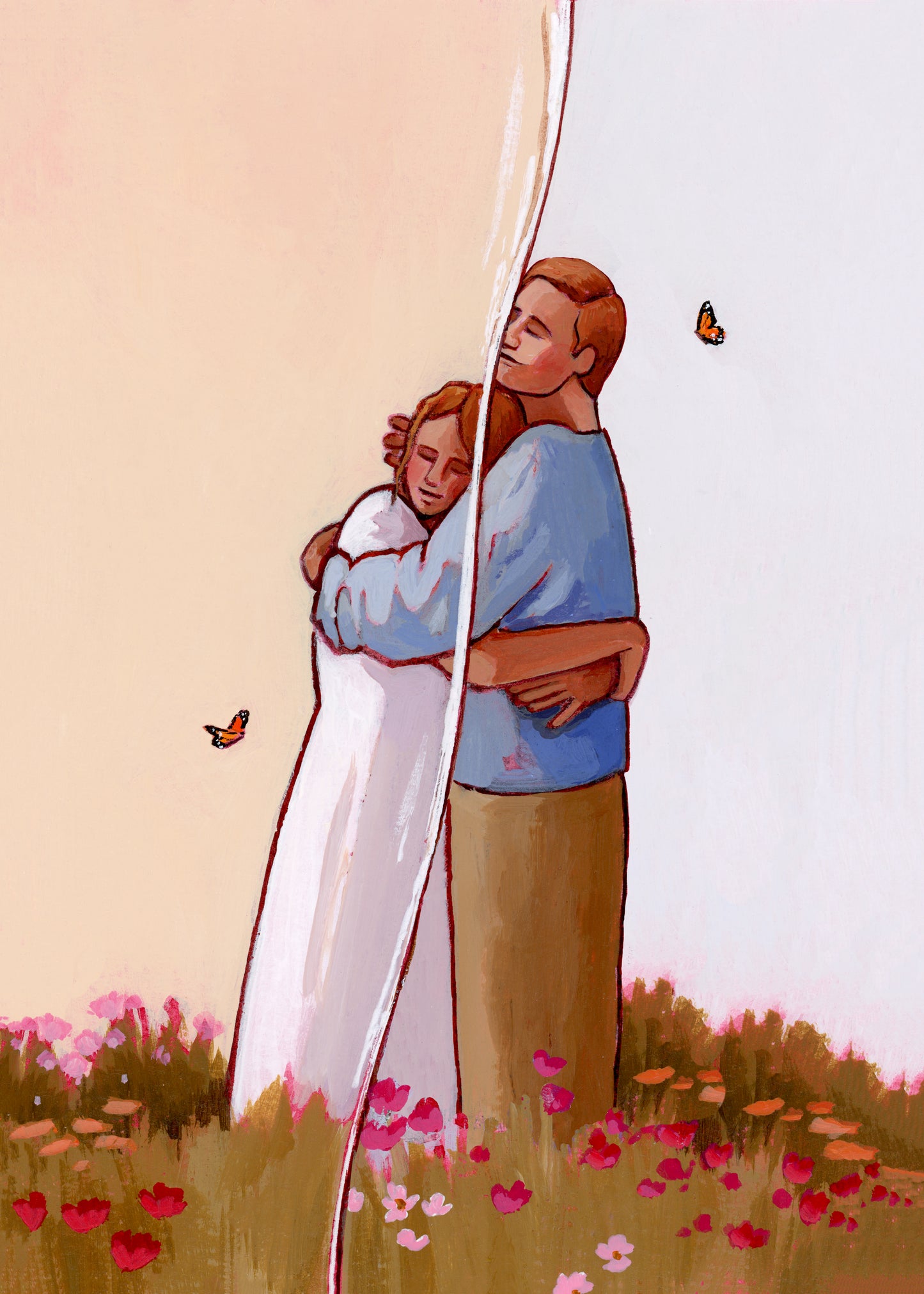 'I Still Hold You' Print (girl version)