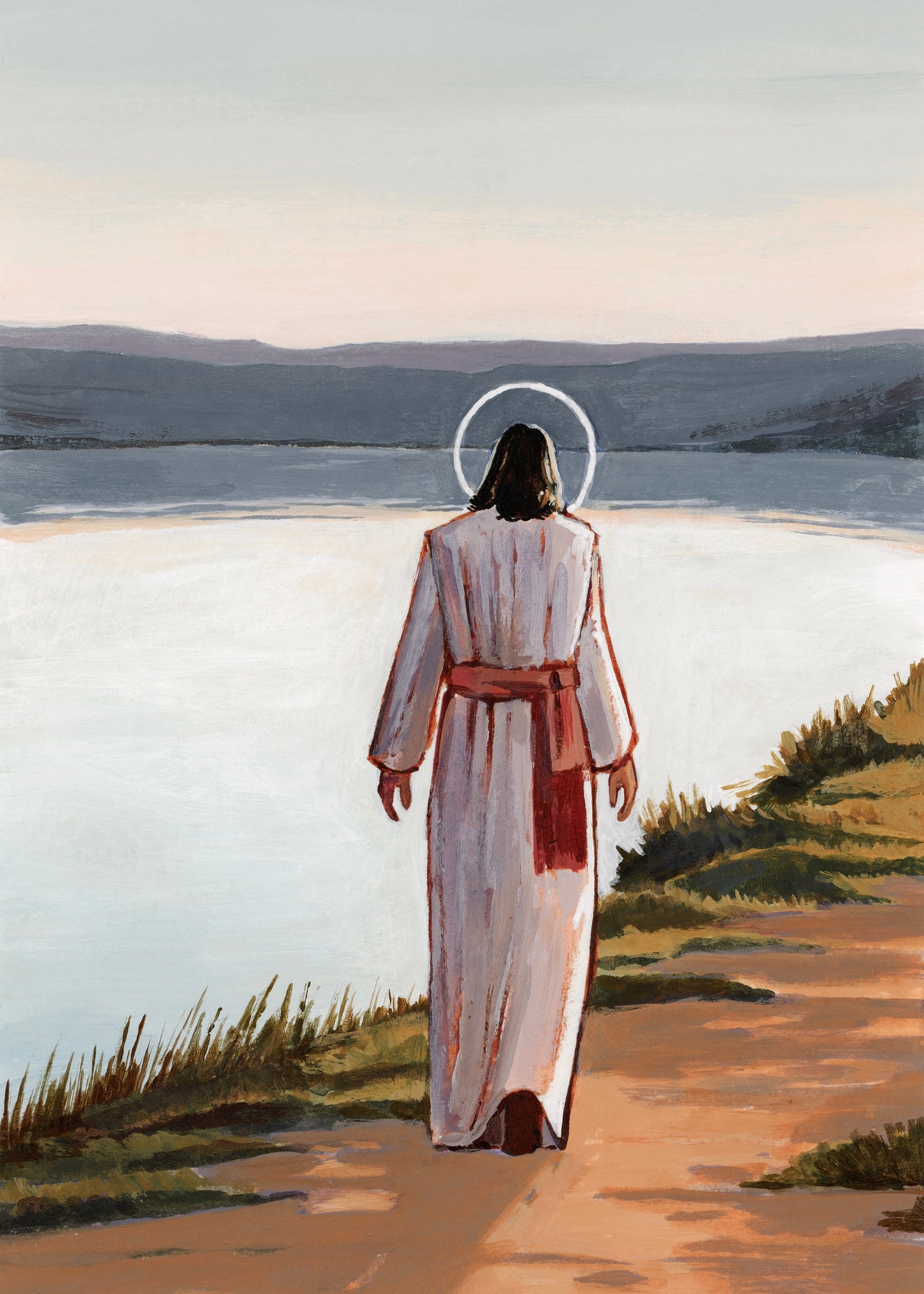 'He Leadeth Me Beside Still Waters' Print