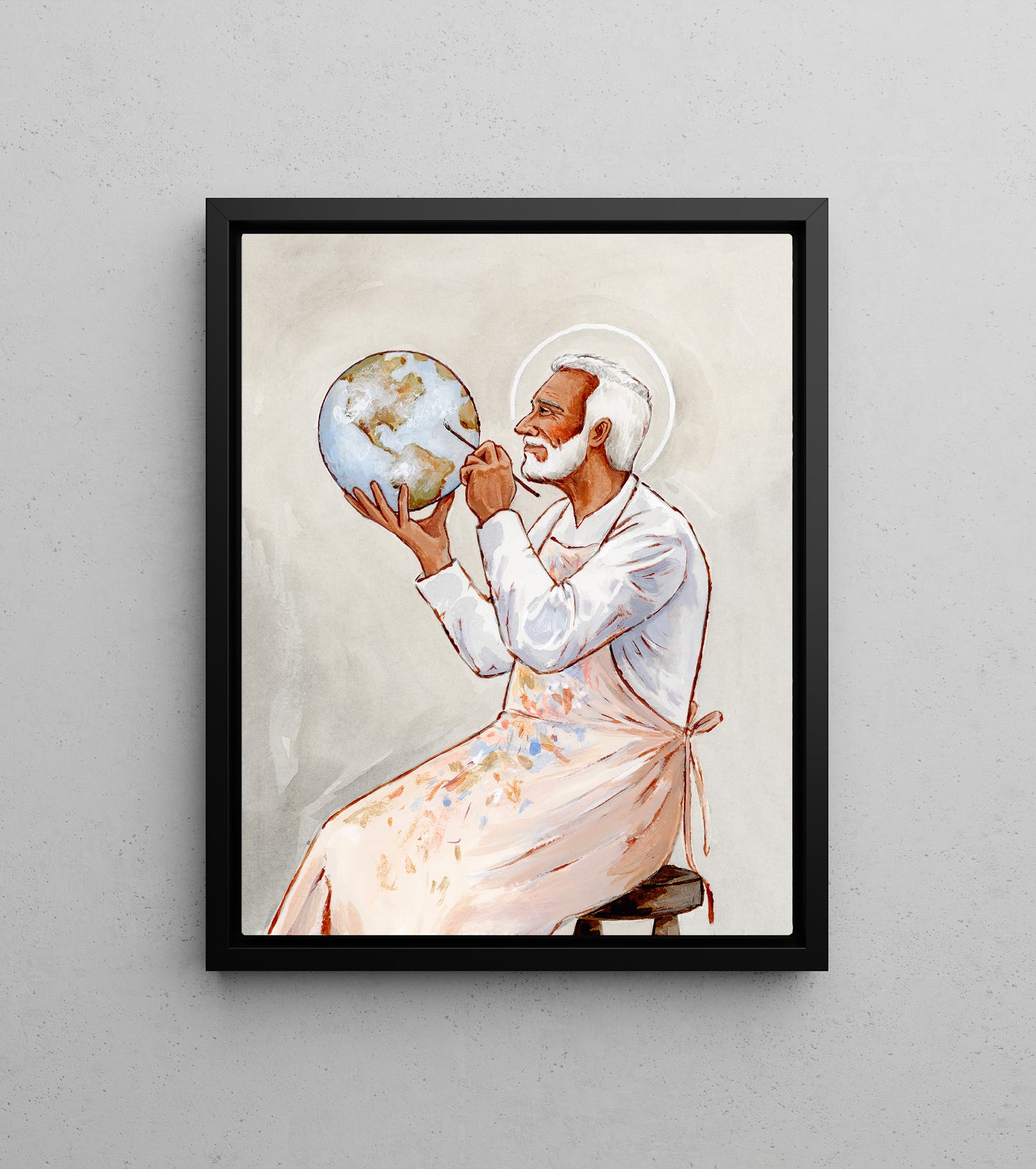 'The Great Artist' Canvas Print