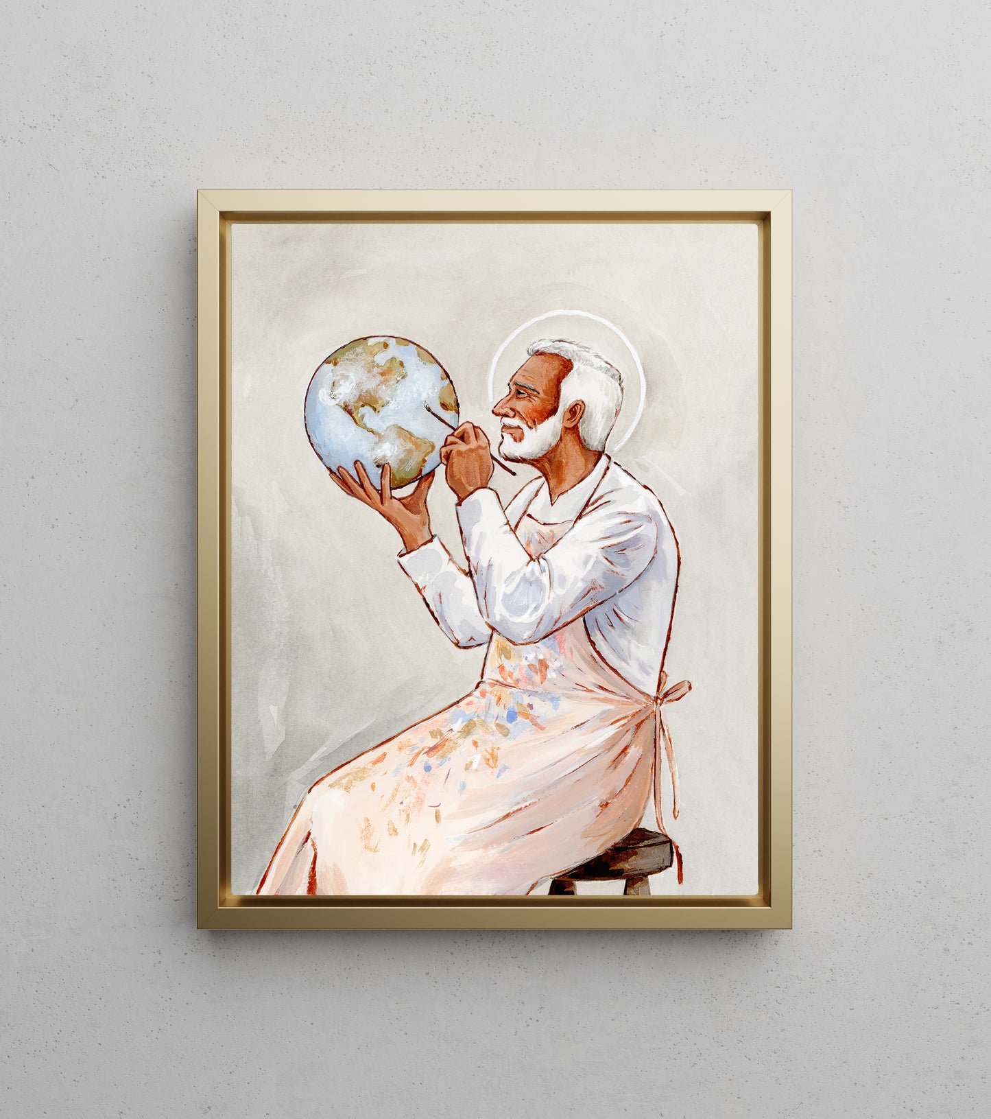 'The Great Artist' Canvas Print