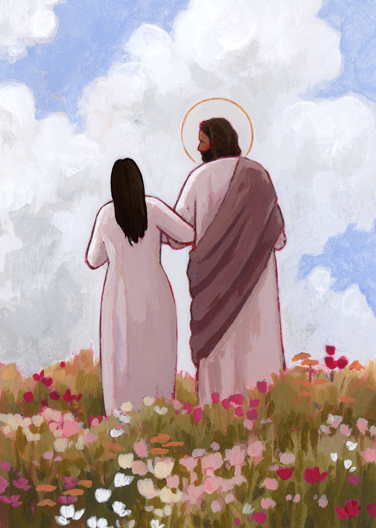 'He Will Walk With Me' Print