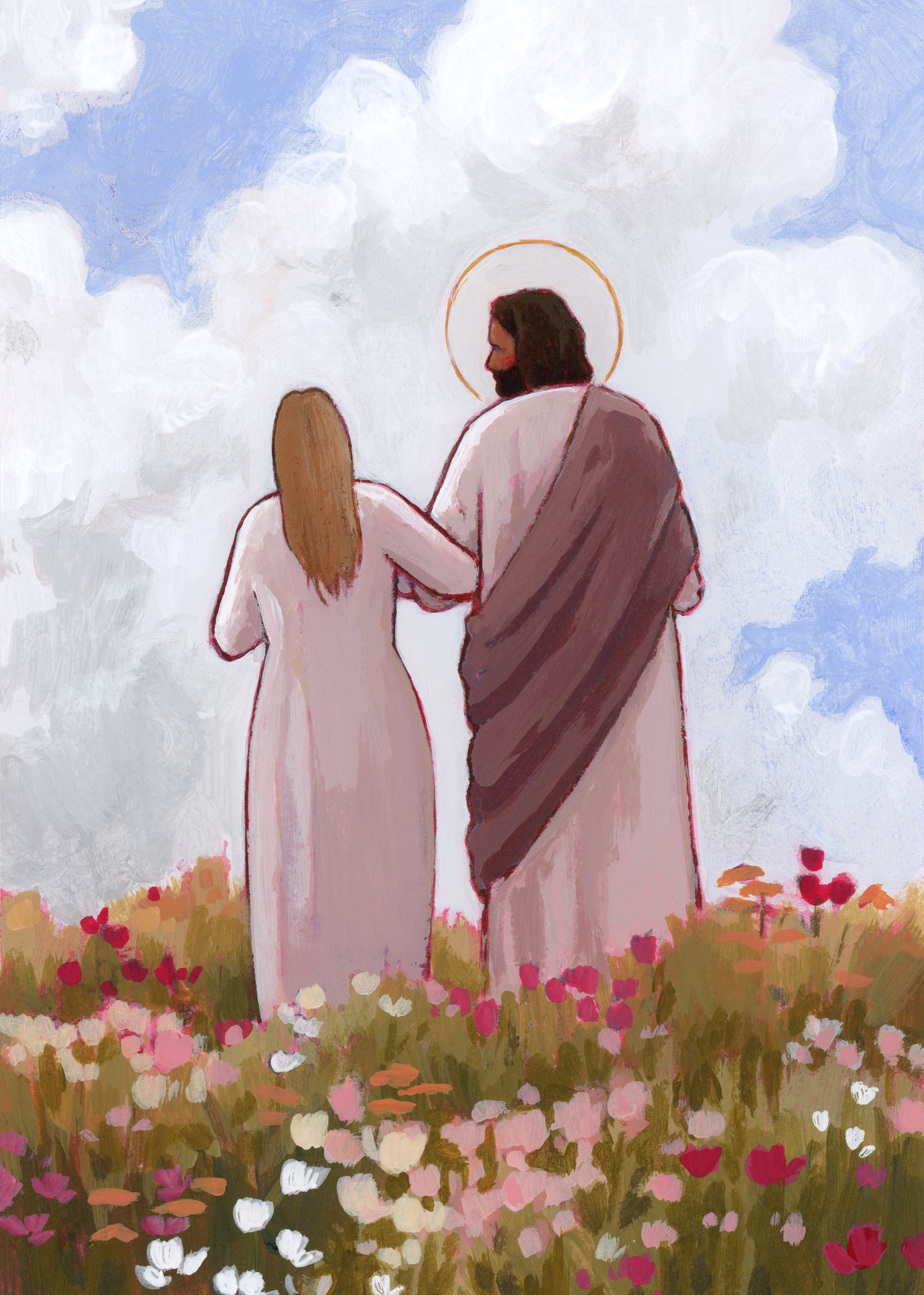 'He Will Walk With Me' Print