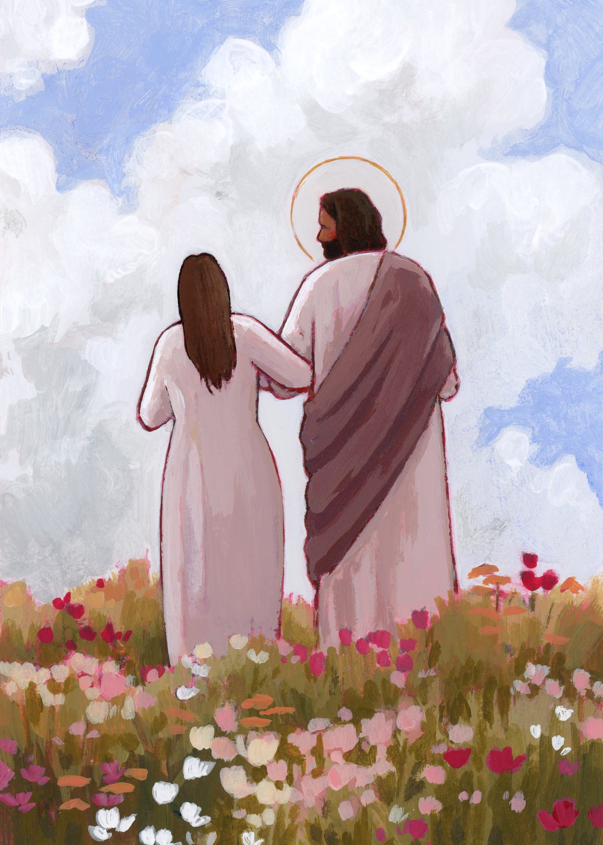 'He Will Walk With Me' Print