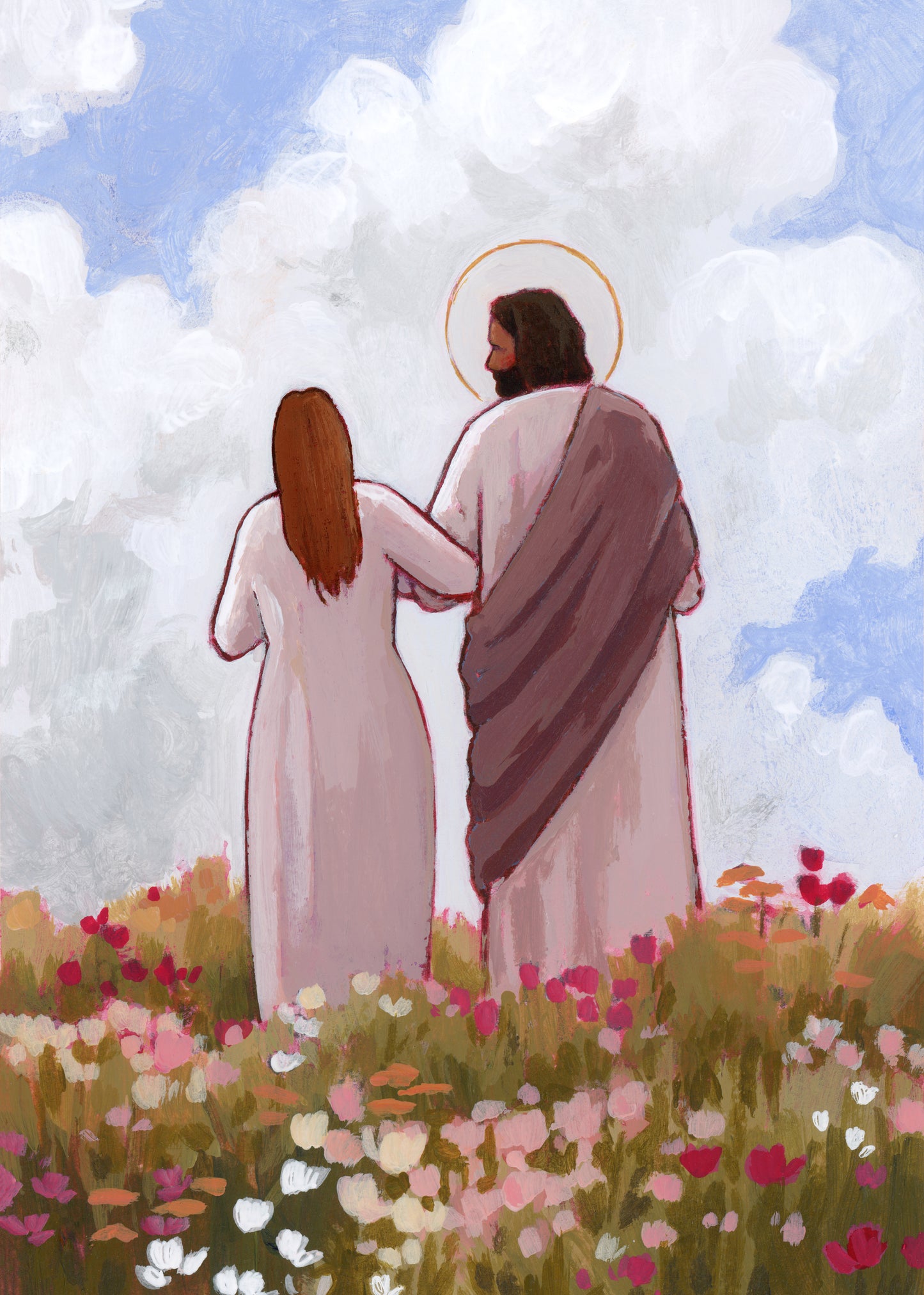 'He Will Walk With Me' Print