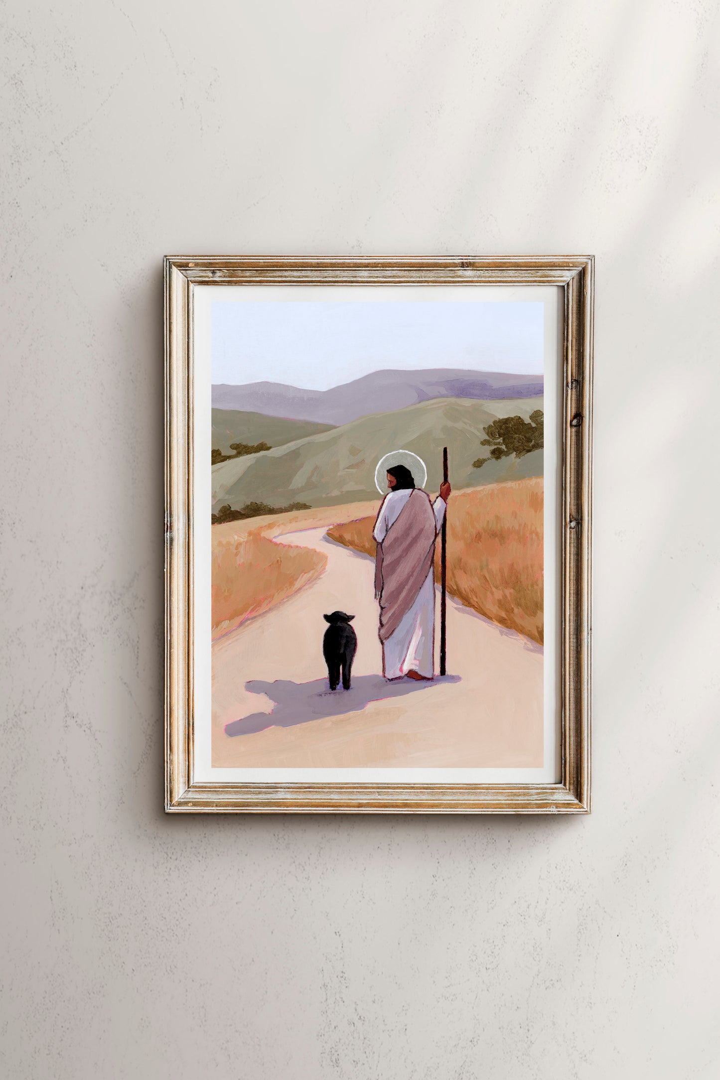 'He Knows The Way Through The Wilderness' Print