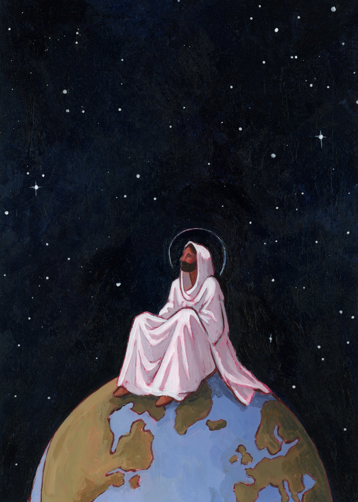 'The World At His Feet' Print