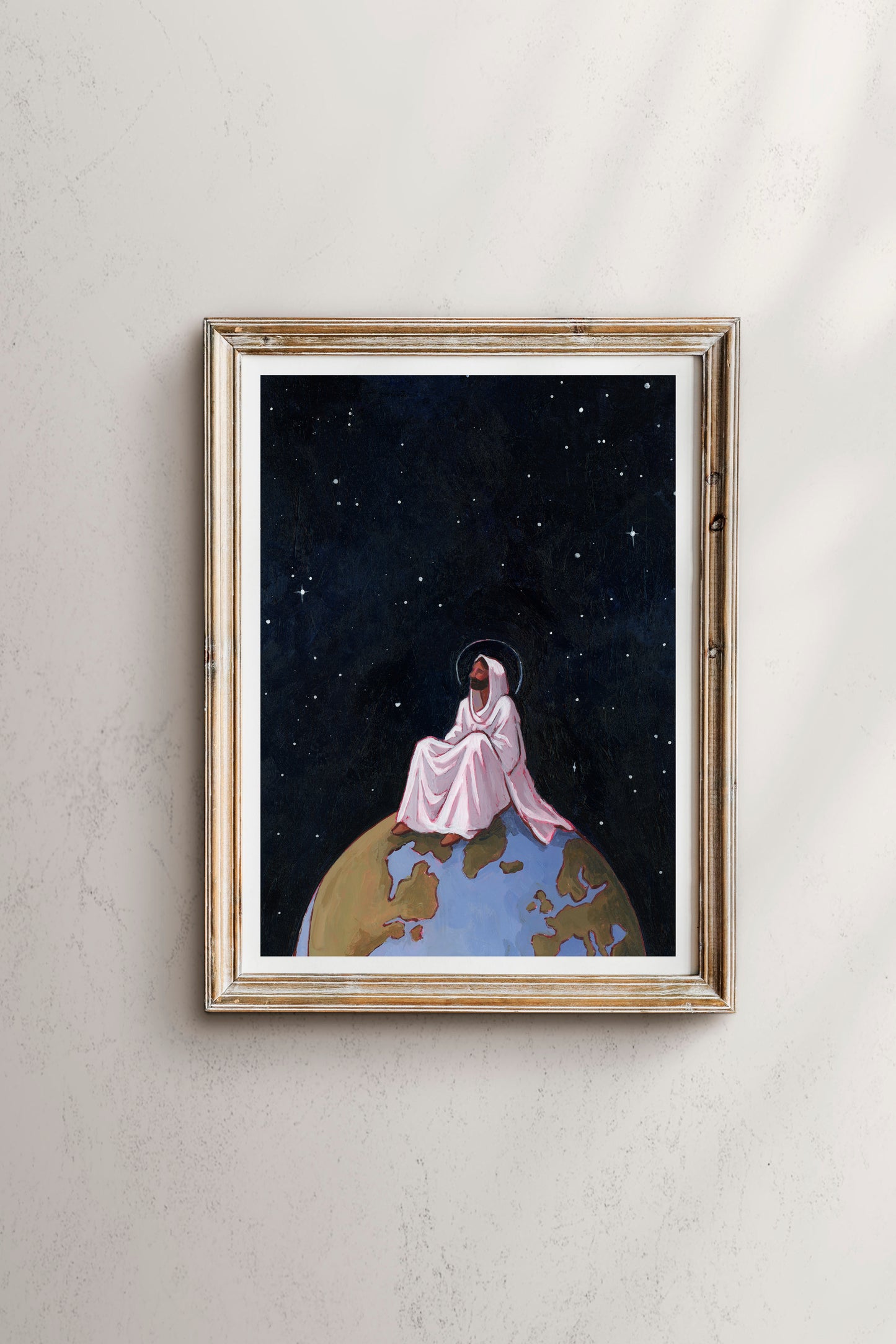'The World At His Feet' Print