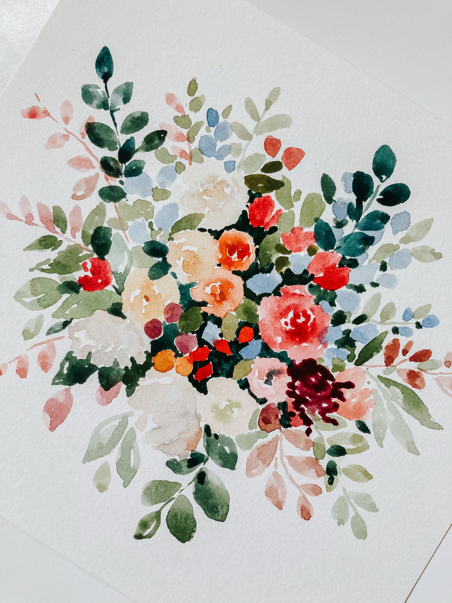 Loose Floral Watercolor Workshop Recording