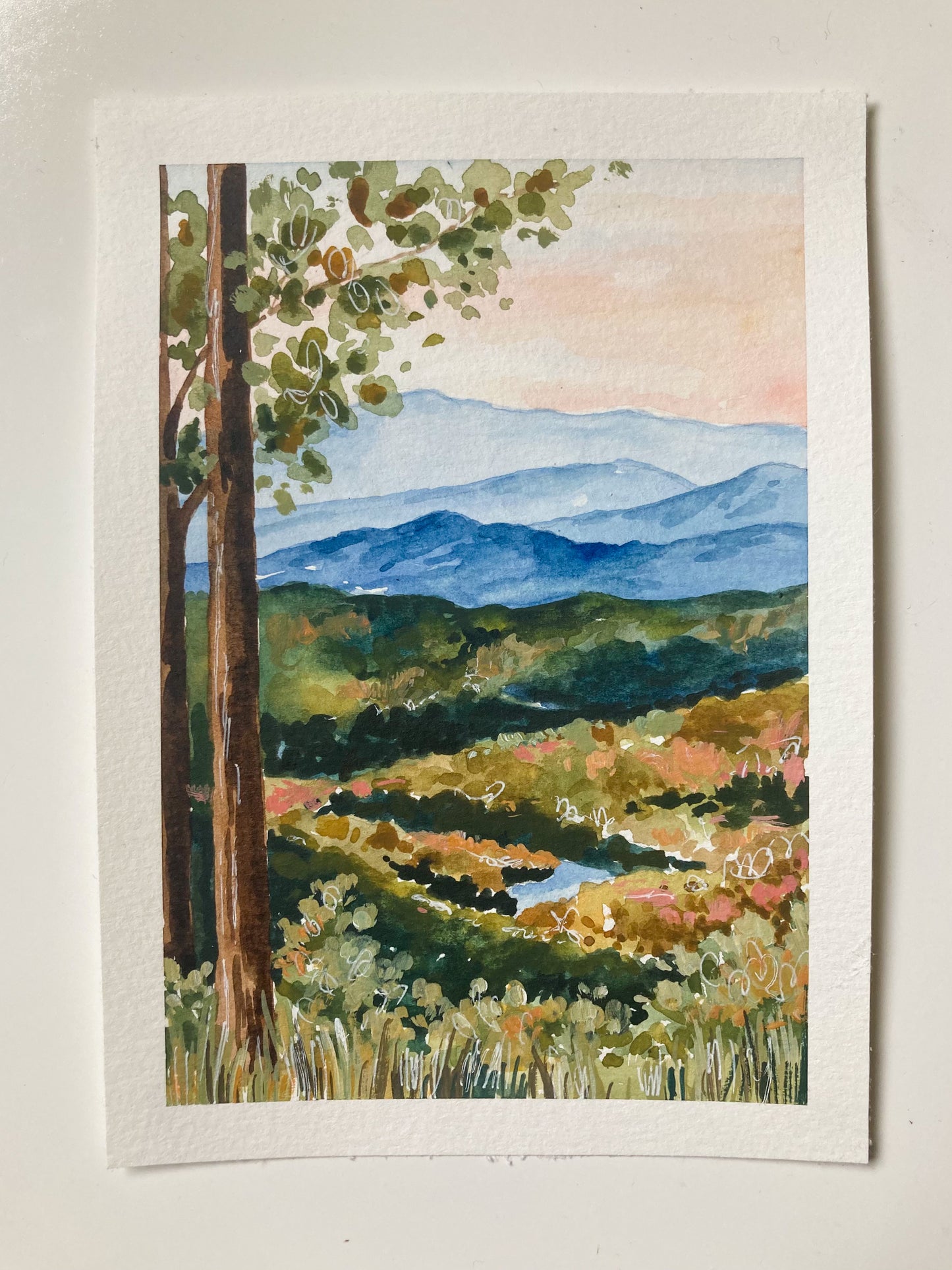 Blue Ridge Mountains Print