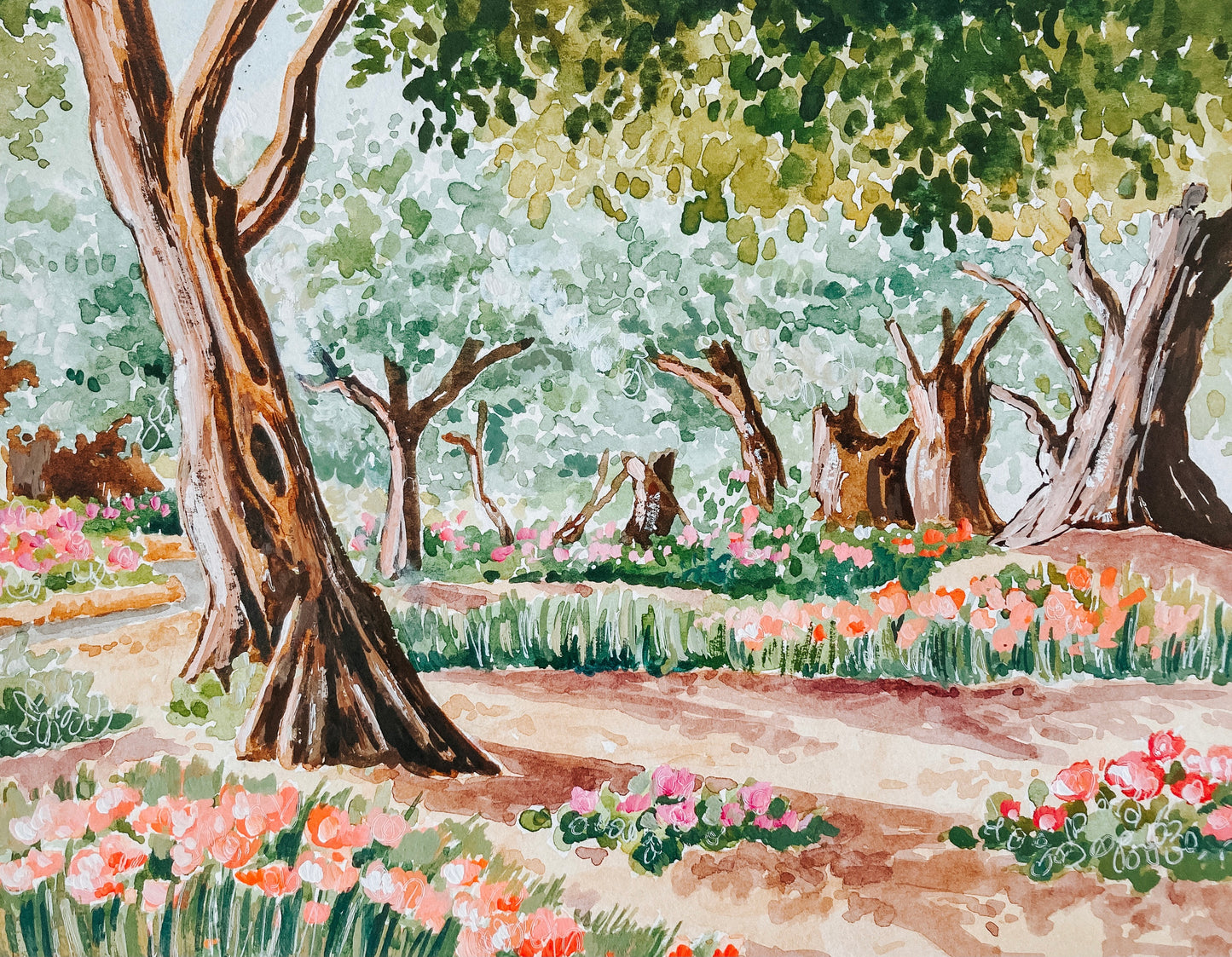 The Garden of Gethsemane Print