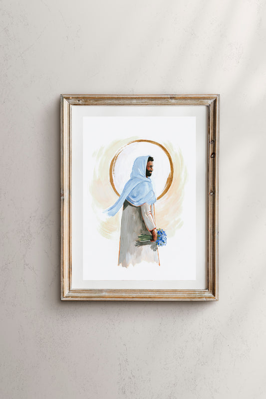 'Forget Me Not' Print