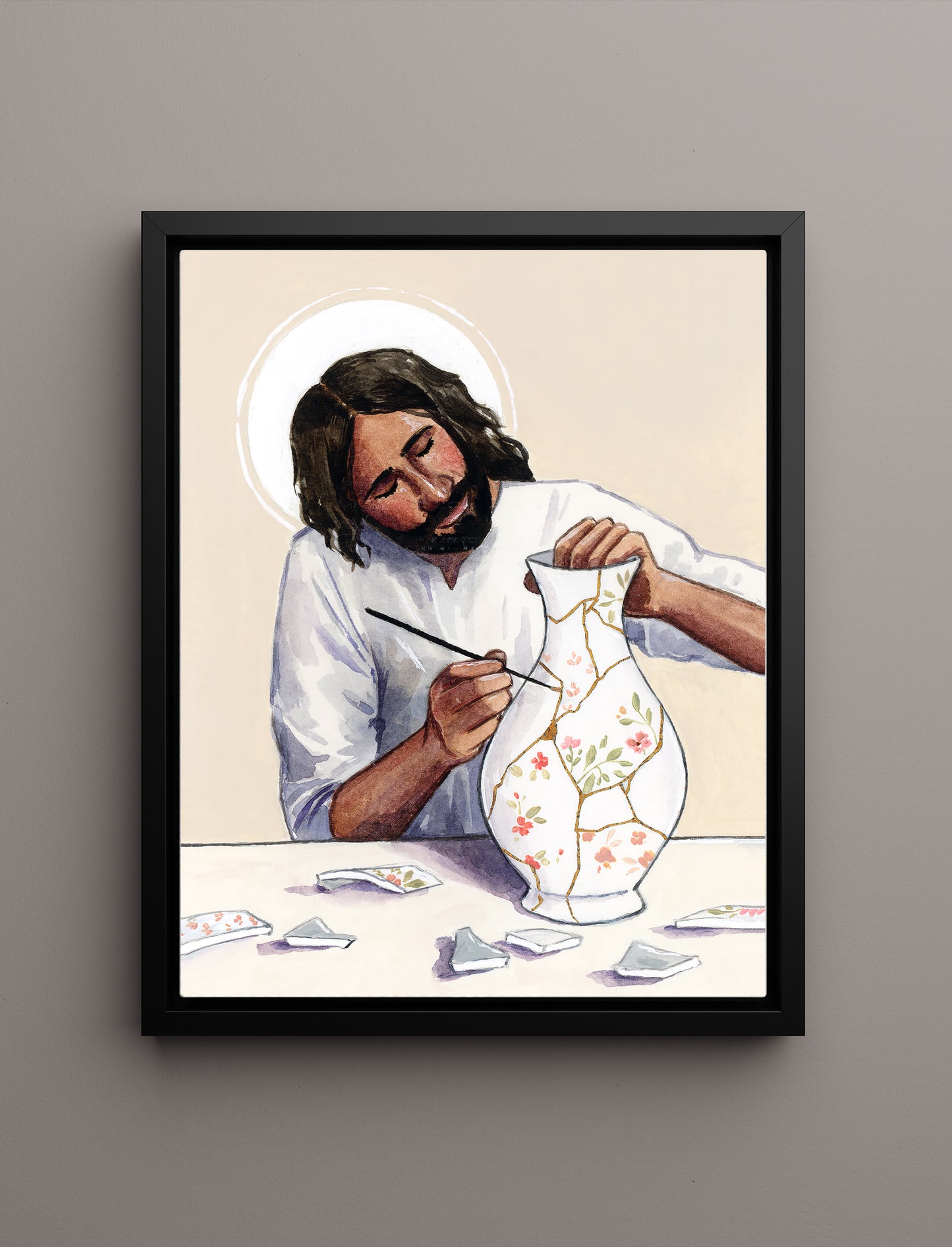 'He Heals What Is Broken' Print