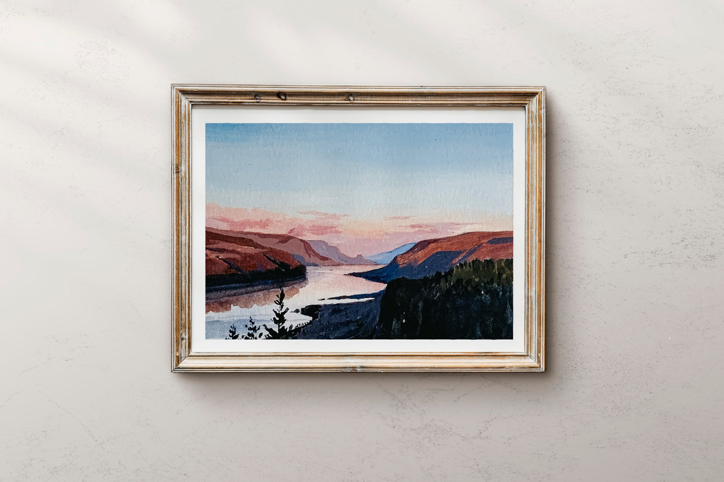'Peace Like A River' Print (Columbia River Gorge)