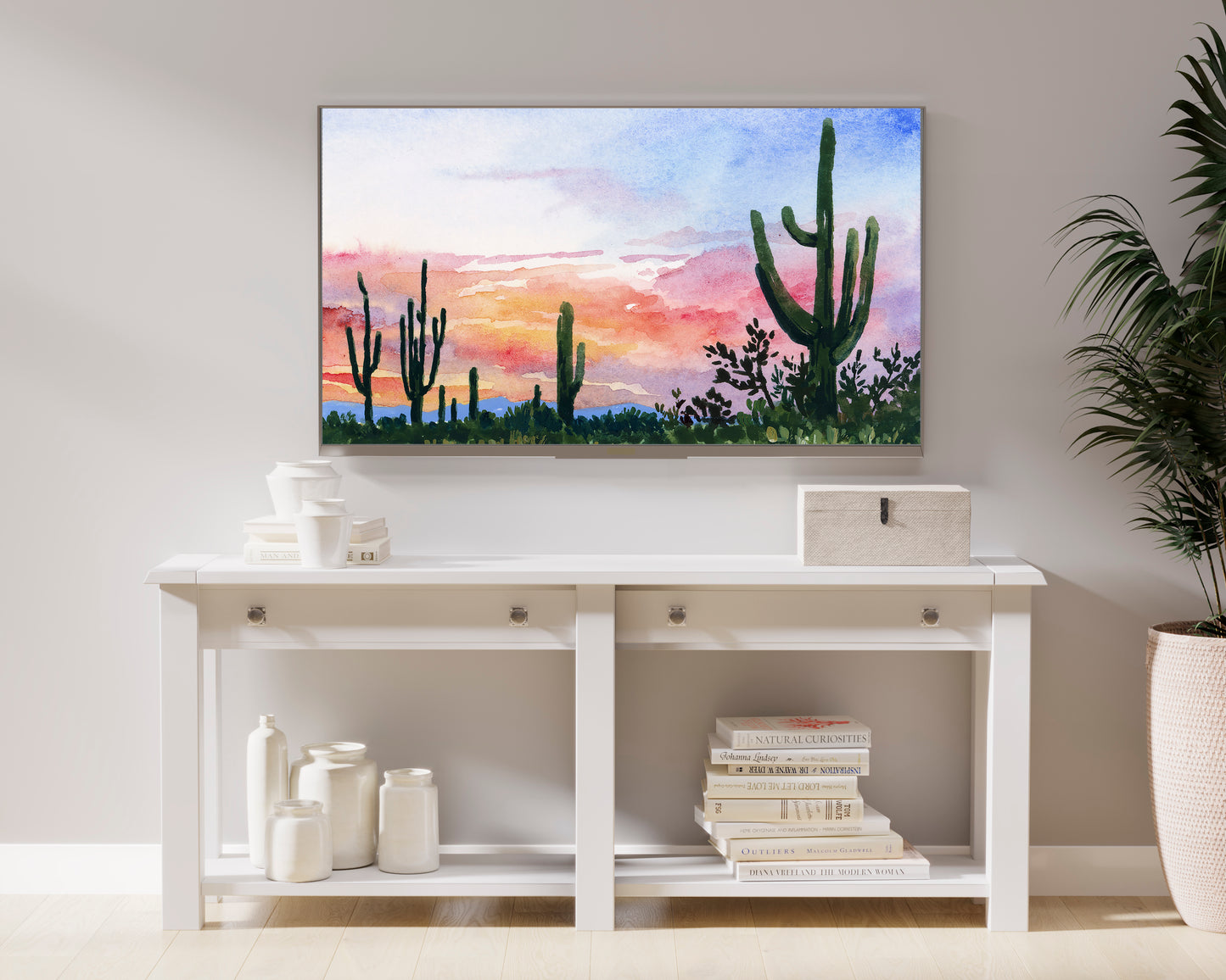 Saguaro National Park - digital download for TV Frame